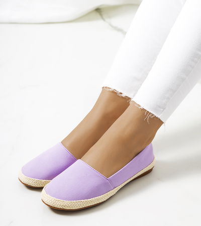 Moteriškos violetinės Lyndsey espadrilės