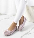 Rožinės spalvos Catania odiniai batai