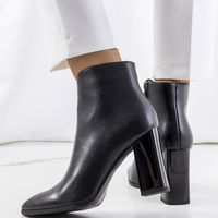 Juodos spalvos stiletto batai Ezinet (GRM17612)