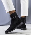Juodos spalvos šilti batai Tasso
