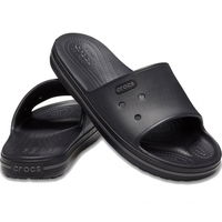 Guminės juodos šlepetės Crocs Crocband III (SW475354)