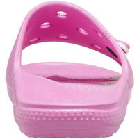 Guminės rožinės moteriškos šlepetės Crocs