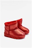 Šilti vaikiški sniego batai raudoni Scooby