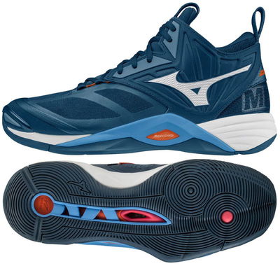 Mizuno Wave Momentum 2 Mid M V1GA211721 tinklinio bateliai