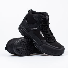 Vyriški DK Softshell suvarstomi trekingo batai, juodi (POL79005)