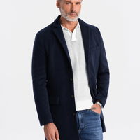 Vyriškas paltas - navy