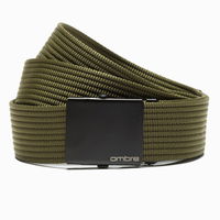 Men's sackcloth belt A030 - green (AMD3173)