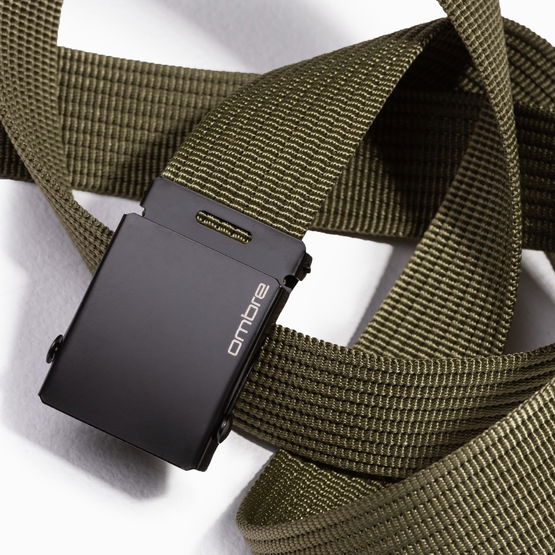 Men's sackcloth belt A030 - green (AMD3173)