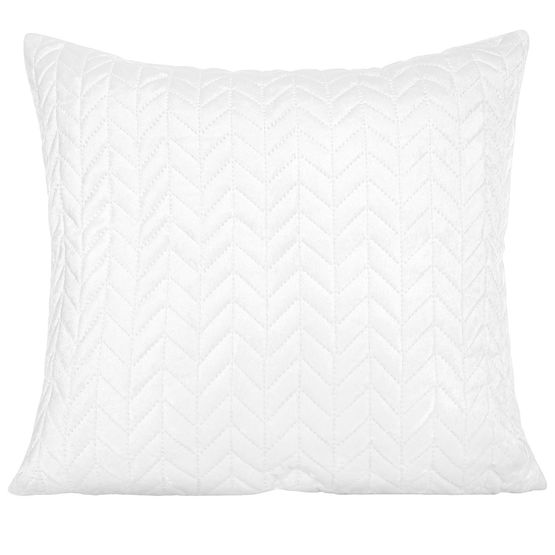 Dekoratyvinis pagalvės užvalkalas 45x45 baltas