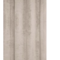 Veliūrinė užuolaida Soft Velvet 140x250 - smėlio spalvos