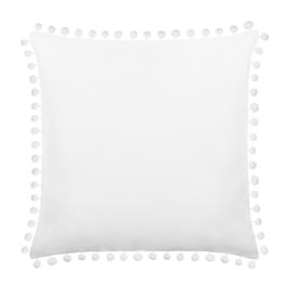 Dekoratyvinis pagalvės užvalkalas Fluffy 45x45 - baltas