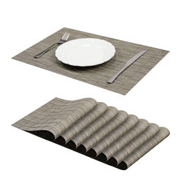 Lungo placemath 30x45 - smėlio spalvos