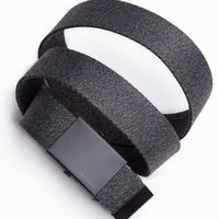 Vyriškas diržas - tamsiai pilkas (AMD116801)