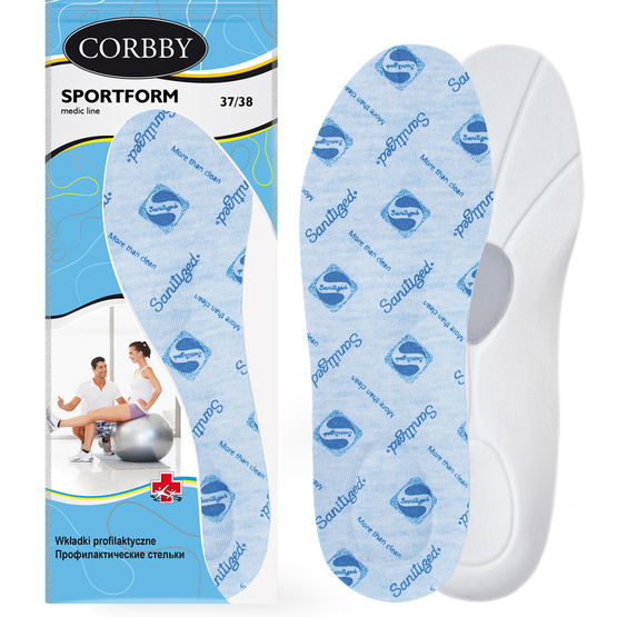 Corbby SPORTFOTM ortopediniai batų vidpadžiai