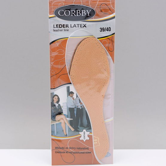 Corbby LEDER LATEX Odiniai vidpadžiai su aktyvuota anglimi