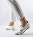 Balti batai su odiniu vidpadžiu Felosa