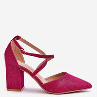Madingi blizgantys bateliai Ant kulno Fuchsia Galaxy (BSB25958)