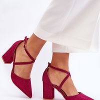 Madingi blizgantys bateliai Ant kulno Fuchsia Galaxy (BSB25958)