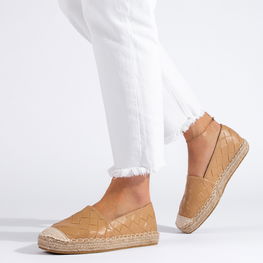 Dygsniuotos espadrilės