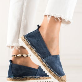 Klasikinės odinės espadrilės (POL77380)