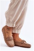 Moteriški zomšiniai batai Smėlio spalvos Clorie