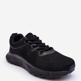 Klasikiniai vyriški sportiniai bateliai suvarstomi Black Jasper (BSB26006)