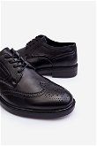 Vyriški elegantiški odiniai batai Black Gustavo
